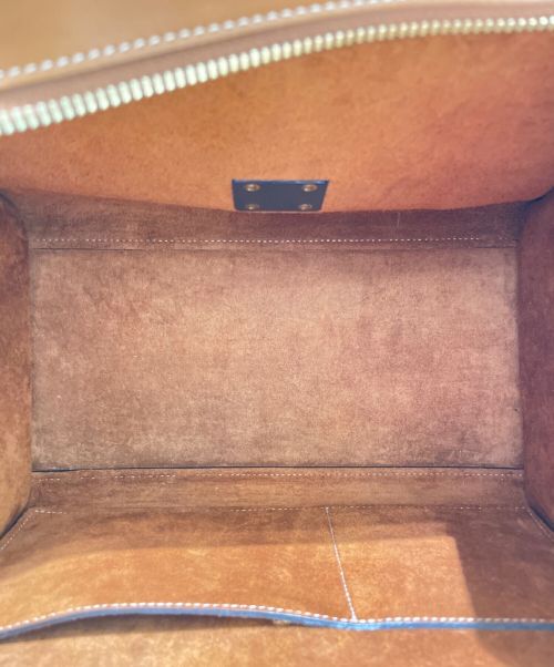 CELINE（セリーヌ）CELINE (セリーヌ) トラペーズスモール ブラウン サイズ:スモールの古着・服飾アイテム