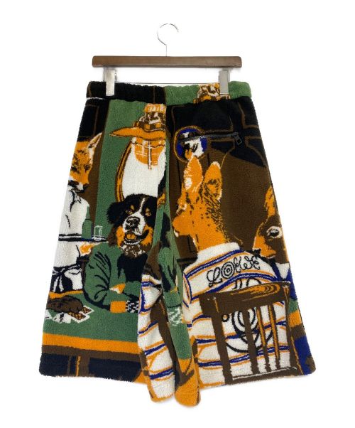 LOEWE（ロエベ）LOEWE (ロエベ) ドッグ ポーカー バミューダパンツ マルチカラー サイズ:XSの古着・服飾アイテム