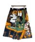 LOEWE（ロエベ）の古着「ドッグ ポーカー バミューダパンツ」｜マルチカラー