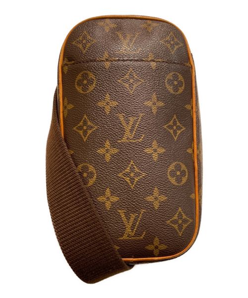 LOUIS VUITTON（ルイ ヴィトン）LOUIS VUITTON (ルイ ヴィトン) ポシェット・ガンジュ ブラウンの古着・服飾アイテム