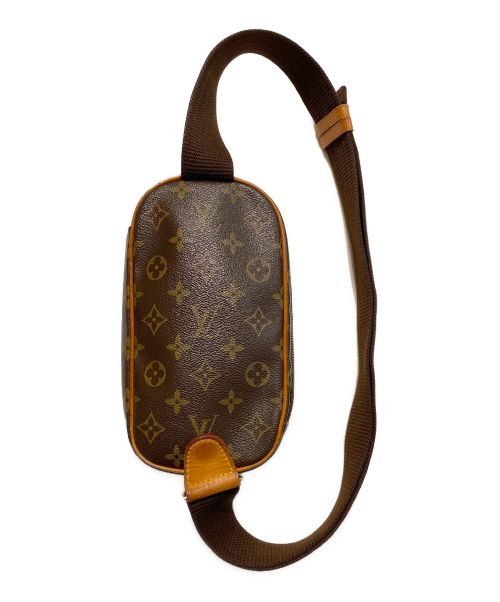 LOUIS VUITTON（ルイ ヴィトン）LOUIS VUITTON (ルイ ヴィトン) ポシェット・ガンジュ ブラウンの古着・服飾アイテム