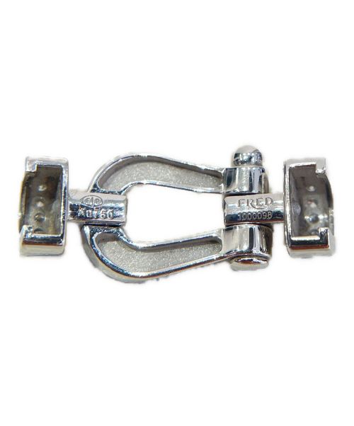 FRED（フレッド）FRED (フレッド) フォース10 MM　ハーフダイヤブレスレット ホワイト サイズ:14の古着・服飾アイテム