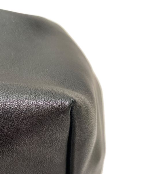 JIL SANDER（ジルサンダー）JIL SANDER (ジルサンダー) ドローストリングバッグ ブラックの古着・服飾アイテム