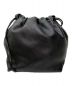 JIL SANDER（ジルサンダー）の古着「ドローストリングバッグ」｜ブラック