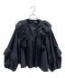 YORI（ヨリ）の古着「マーガレットブラウス」｜ネイビー