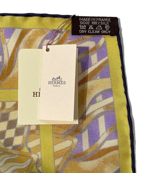 HERMES（エルメス）HERMES (エルメス) カレ90 パープル サイズ:90 未使用品の古着・服飾アイテム