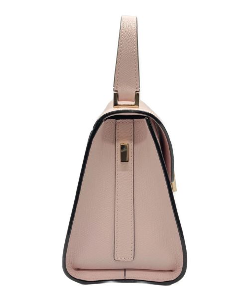 Valextra（ヴァレクストラ）Valextra (ヴァレクストラ) Mini Iside ピンクの古着・服飾アイテム