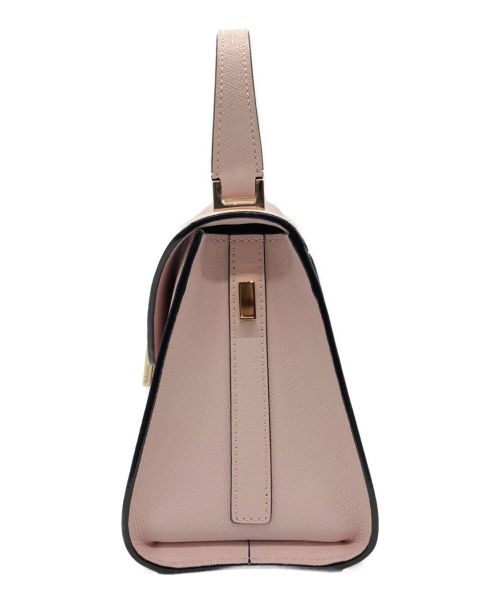 Valextra（ヴァレクストラ）Valextra (ヴァレクストラ) Mini Iside ピンクの古着・服飾アイテム