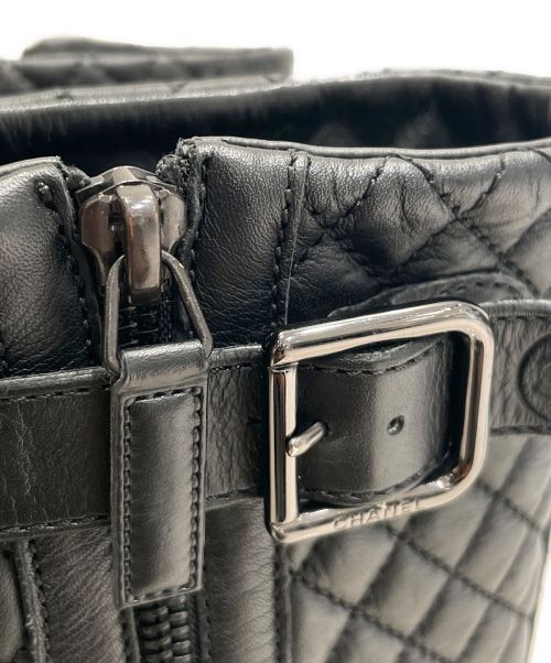 CHANEL（シャネル）CHANEL (シャネル) ココマークエンジニアブーツ ブラック サイズ:37の古着・服飾アイテム