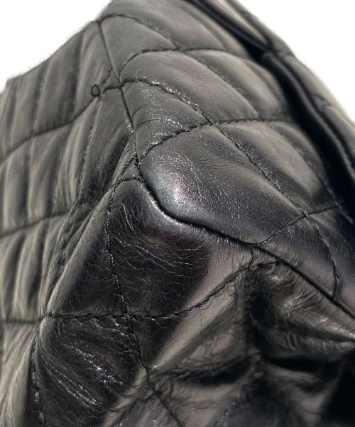 CHANEL（シャネル）CHANEL (シャネル) マトラッセチェーンショルダーバッグ ブラックの古着・服飾アイテム