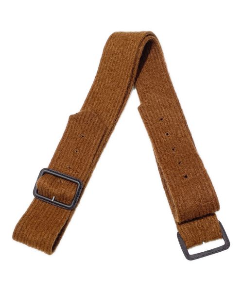 LOEWE（ロエベ）LOEWE (ロエベ) モヘヤロングチェスターコート ブラウン サイズ:32の古着・服飾アイテム