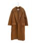 LOEWE（ロエベ）の古着「モヘヤロングチェスターコート」｜ブラウン