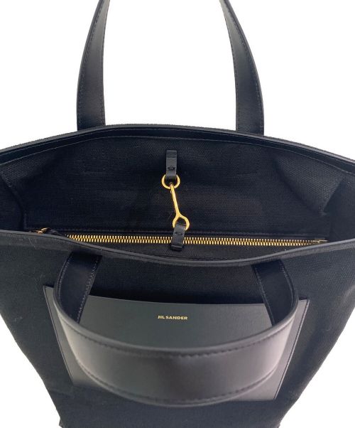 JIL SANDER（ジルサンダー）JIL SANDER (ジルサンダー) Wander トートバッグ ブラック サイズ:スモールの古着・服飾アイテム
