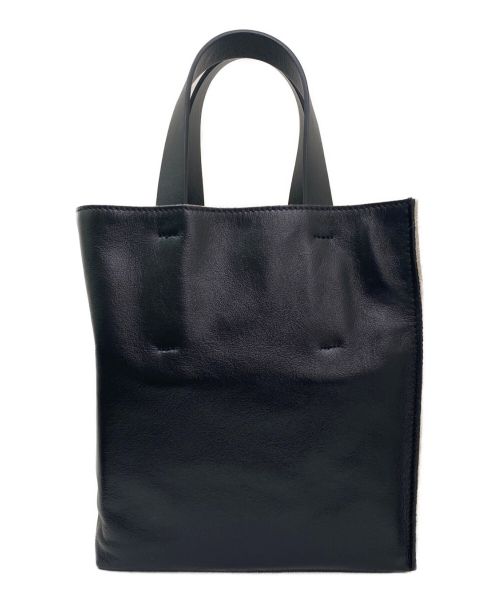 MARNI（マルニ）MARNI (マルニ) MUSEO SOFT ミニバッグ ホワイト×ブラック サイズ:ミニの古着・服飾アイテム