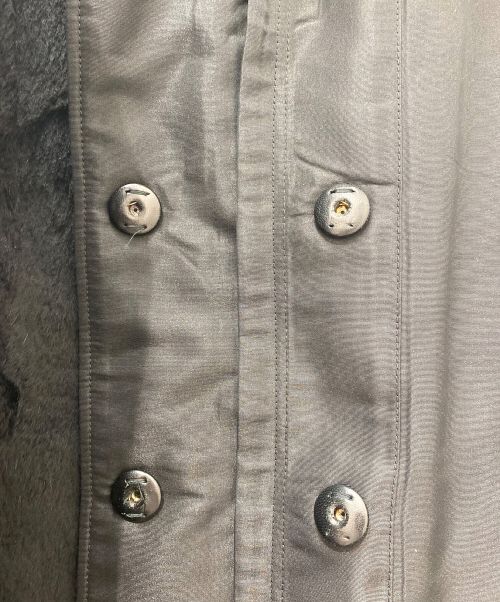 PRADA（プラダ）PRADA (プラダ) インナー付ファーコート ブラック サイズ:38の古着・服飾アイテム
