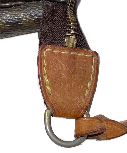 LOUIS VUITTON（ルイ ヴィトン）LOUIS VUITTON (ルイ ヴィトン) プレオウンド ポシェット アクセソワール ハンドバッグ ブラウンの古着・服飾アイテム
