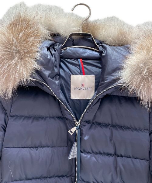 MONCLER（モンクレール）MONCLER (モンクレール) LEERSIE GIUBBOTTO ネイビー サイズ:2 未使用品の古着・服飾アイテム