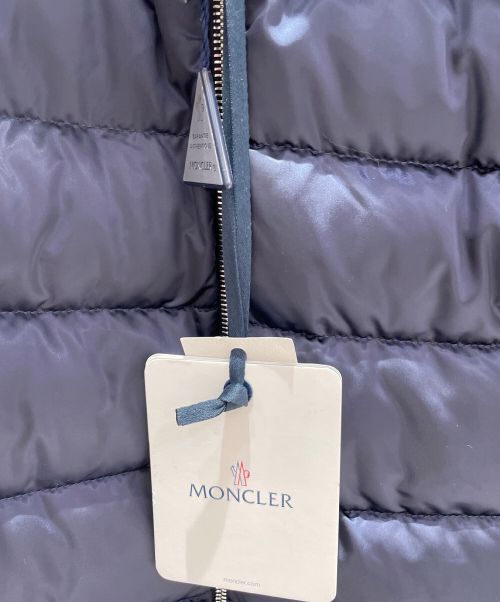 MONCLER（モンクレール）MONCLER (モンクレール) LEERSIE GIUBBOTTO ネイビー サイズ:2 未使用品の古着・服飾アイテム