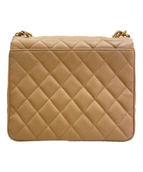 CHANEL（シャネル）CHANEL (シャネル) スクエアマトラッセショルダーバッグ ベージュ サイズ:ｰの古着・服飾アイテム