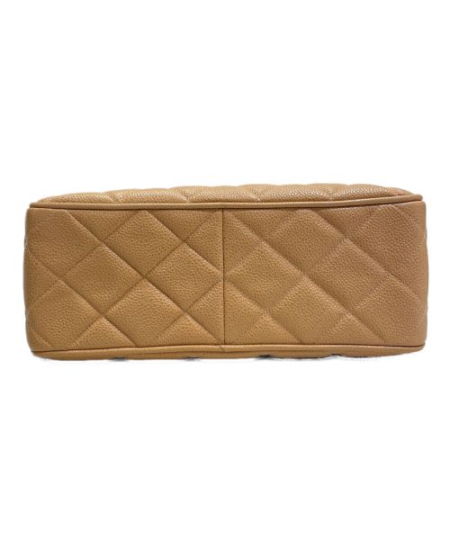 CHANEL（シャネル）CHANEL (シャネル) スクエアマトラッセショルダーバッグ ベージュ サイズ:ｰの古着・服飾アイテム