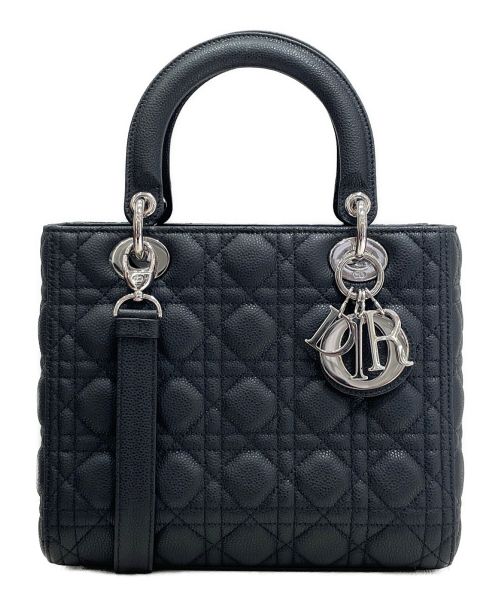 Christian Dior（クリスチャン ディオール）Christian Dior (クリスチャン ディオール) レディディオール ブラック サイズ:ミディアムの古着・服飾アイテム