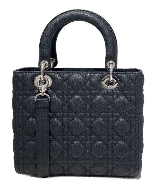 Christian Dior（クリスチャン ディオール）Christian Dior (クリスチャン ディオール) レディディオール ブラック サイズ:ミディアムの古着・服飾アイテム