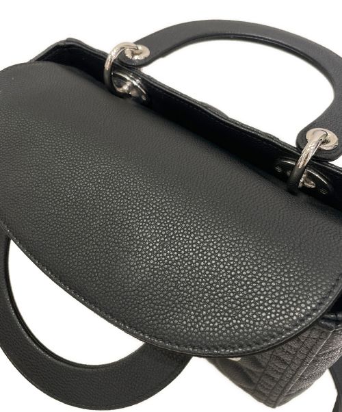 Christian Dior（クリスチャン ディオール）Christian Dior (クリスチャン ディオール) レディディオール ブラック サイズ:ミディアムの古着・服飾アイテム