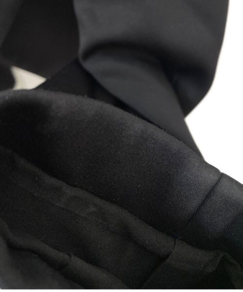 ENFOLD（エンフォルド）ENFOLD (エンフォルド) ノーカラージャケット ブラック サイズ:38の古着・服飾アイテム