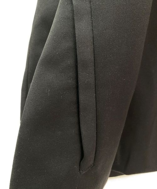 ENFOLD（エンフォルド）ENFOLD (エンフォルド) ノーカラージャケット ブラック サイズ:38の古着・服飾アイテム