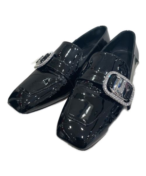Salvatore Ferragamo（サルヴァトーレ フェラガモ）Salvatore Ferragamo (サルヴァトーレ フェラガモ) モカシン ブラック サイズ:7 1/2の古着・服飾アイテム