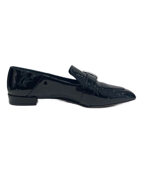 Salvatore Ferragamo（サルヴァトーレ フェラガモ）Salvatore Ferragamo (サルヴァトーレ フェラガモ) モカシン ブラック サイズ:7 1/2の古着・服飾アイテム