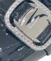 中古・古着 Salvatore Ferragamo (サルヴァトーレ フェラガモ) モカシン ブラック サイズ:7 1/2：49800円