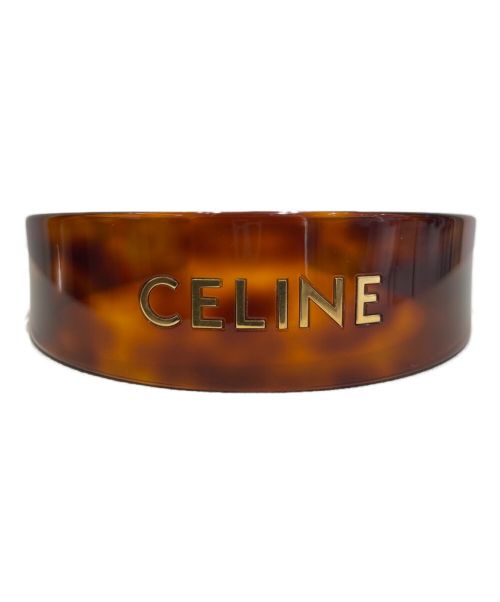 CELINE（セリーヌ）CELINE (セリーヌ) カチューシャ ブラウンの古着・服飾アイテム
