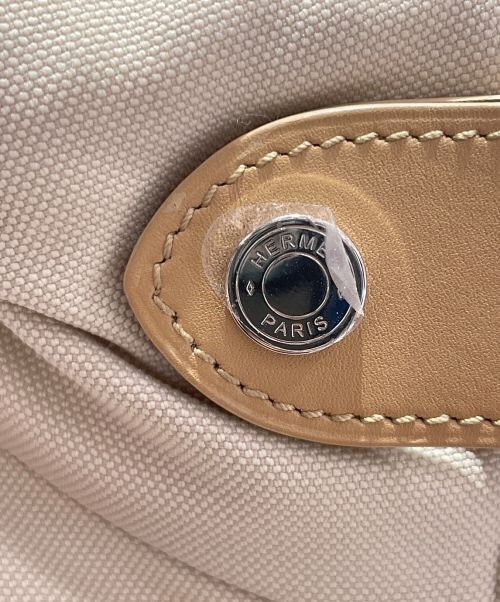 HERMES（エルメス）HERMES (エルメス) ロングダウンベスト アイボリー サイズ:34の古着・服飾アイテム