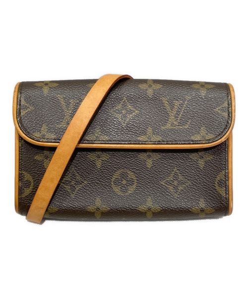 LOUIS VUITTON（ルイ ヴィトン）LOUIS VUITTON (ルイ ヴィトン) ポシェット・フロランティーヌ ブラウン サイズ:XSの古着・服飾アイテム