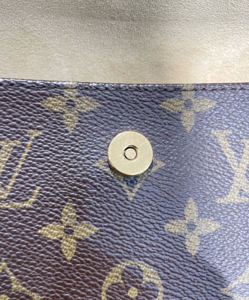 LOUIS VUITTON（ルイ ヴィトン）LOUIS VUITTON (ルイ ヴィトン) ポシェット・フロランティーヌ ブラウン サイズ:XSの古着・服飾アイテム