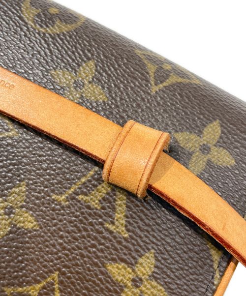 LOUIS VUITTON（ルイ ヴィトン）LOUIS VUITTON (ルイ ヴィトン) ポシェット・フロランティーヌ ブラウン サイズ:XSの古着・服飾アイテム