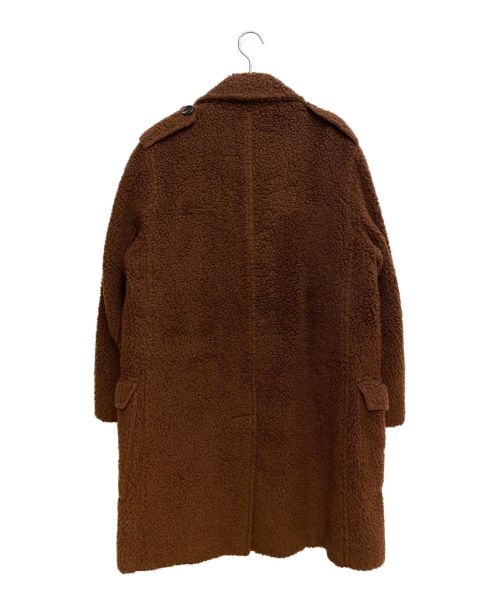 MARNI（マルニ）MARNI (マルニ) ボアトレンチコート ブラウン サイズ:46の古着・服飾アイテム
