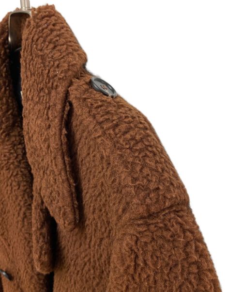 MARNI（マルニ）MARNI (マルニ) ボアトレンチコート ブラウン サイズ:46の古着・服飾アイテム