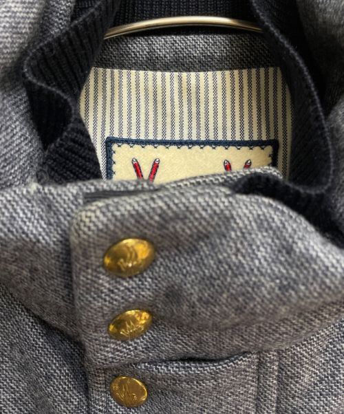 MONCLER（モンクレール）MONCLER (モンクレール) GILET ブルー サイズ:2の古着・服飾アイテム