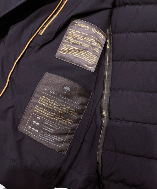 MOORER（ムーレー）MOORER (ムーレー) RAYダウンジャケット ネイビー サイズ:48の古着・服飾アイテム