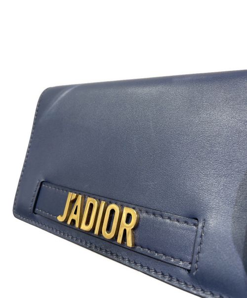 Dior（ディオール）Dior (ディオール) J'ADIORチェーンショルダーバッグ ネイビーの古着・服飾アイテム