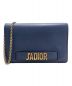 Dior（ディオール）の古着「J'ADIORチェーンショルダーバッグ」｜ネイビー