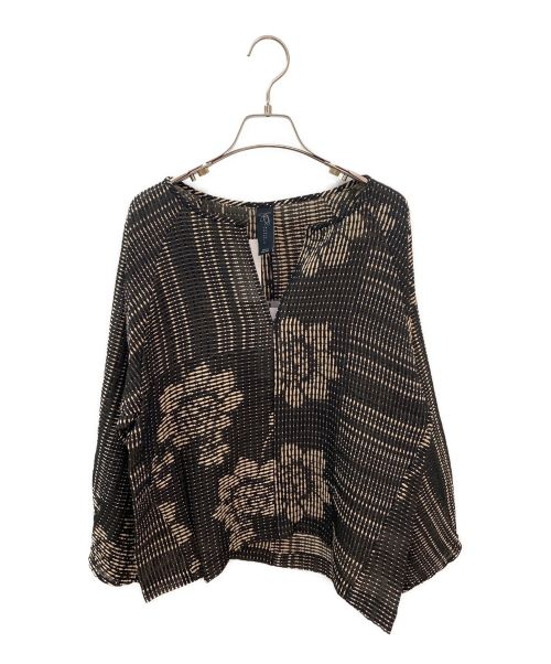 Zero+Maria Cornejo（ゼロ マリア コルネホ）Zero+Maria Cornejo (ゼロ マリア コルネホ) L/S LUCA SHIRT ブラック サイズ:2 未使用品の古着・服飾アイテム