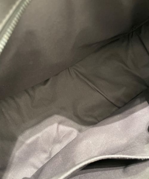 BOTTEGA VENETA（ボッテガベネタ）BOTTEGA VENETA (ボッテガベネタ) イントレチャートスクエアハンドバッグ ブラウンの古着・服飾アイテム