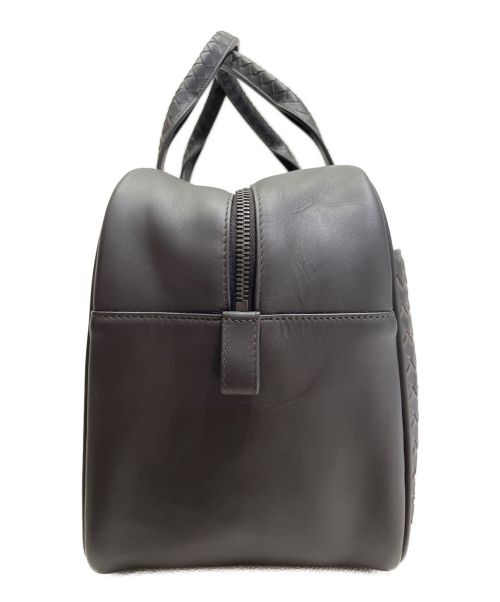 BOTTEGA VENETA（ボッテガベネタ）BOTTEGA VENETA (ボッテガベネタ) イントレチャートスクエアハンドバッグ ブラウンの古着・服飾アイテム