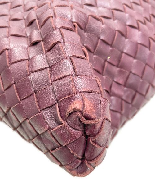 BOTTEGA VENETA（ボッテガベネタ）BOTTEGA VENETA (ボッテガベネタ) イントレチャートトートバッグ バイオレットの古着・服飾アイテム