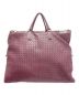 BOTTEGA VENETA（ボッテガベネタ）の古着「イントレチャートトートバッグ」｜バイオレット
