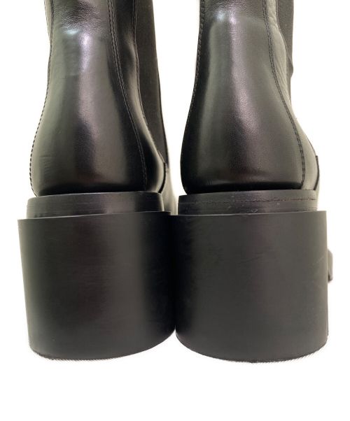 BOTTEGA VENETA（ボッテガベネタ）BOTTEGA VENETA (ボッテガベネタ) Lug Chelsea Boots ブラック サイズ:37の古着・服飾アイテム