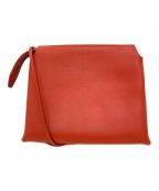 THE ROWザ ロウ）の古着「Nu Mini Twin Smooth Crossbody Bag」｜PERSIMMON(オレンジレッド)